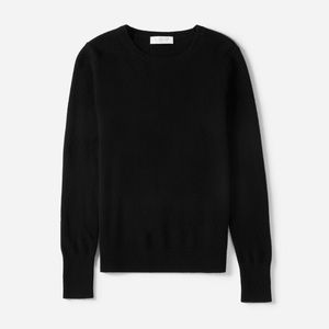 Everlane Cashmere Crew in Black